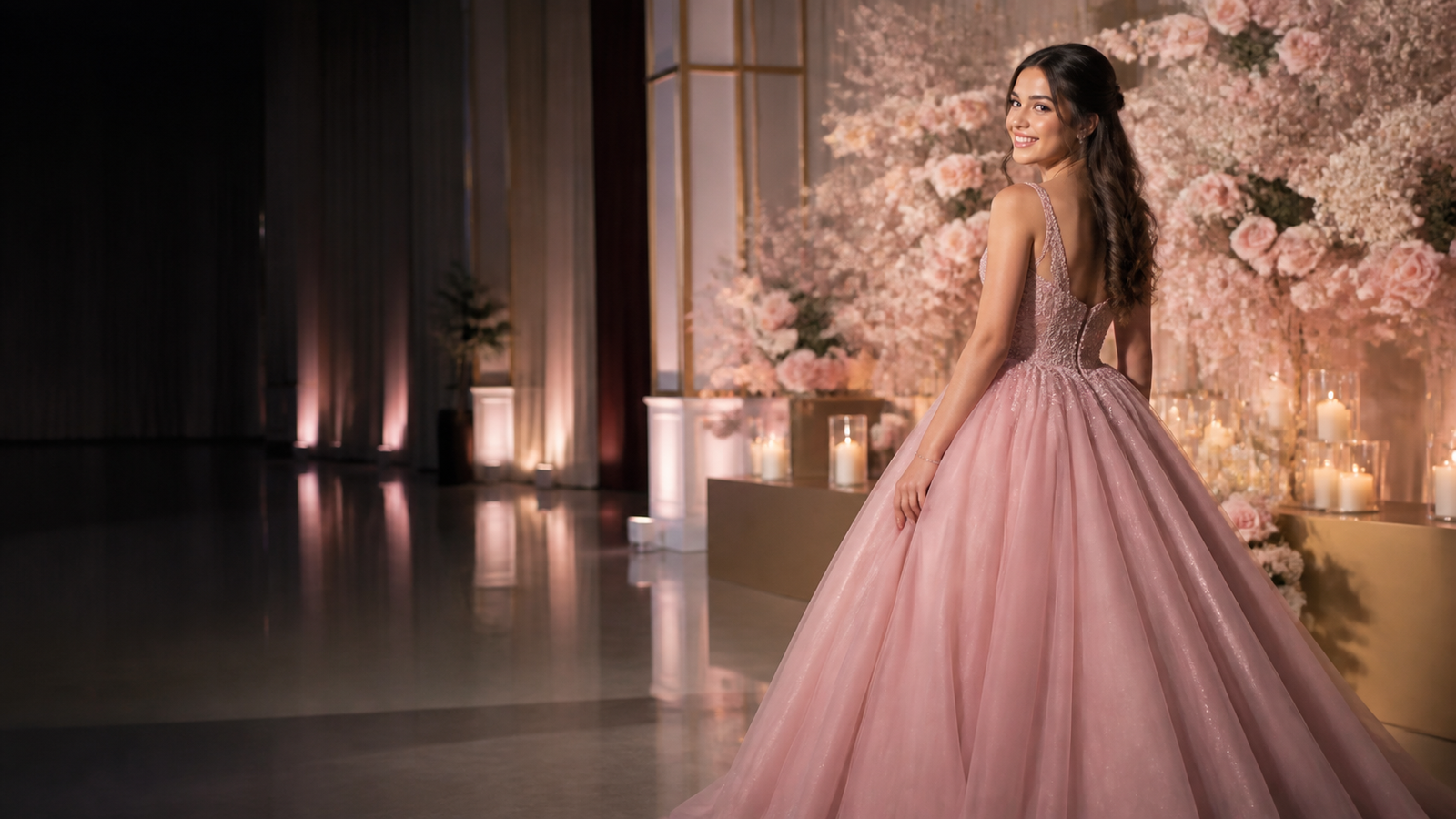 Celebración elegante de quince años